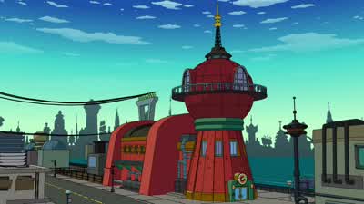 Scruffy, what is that tiny Bender doing in my soup? - Futurama