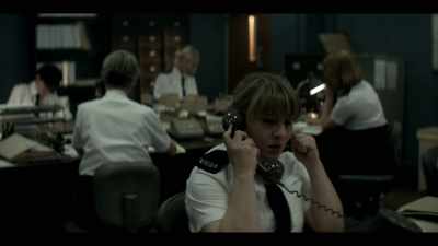 Scrunch 'em up and hold 'em on
the bit where it's bleeding. OK? - The Long Shadow