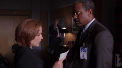 Scully can get help from no one. - The X-Files