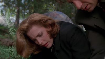 (Scully gasps) - The X-Files