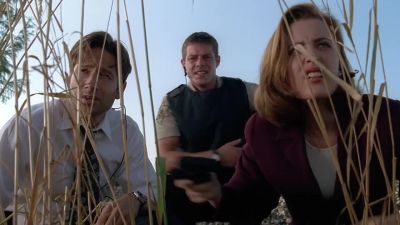 (Scully) Yup, they're up there. - The X-Files