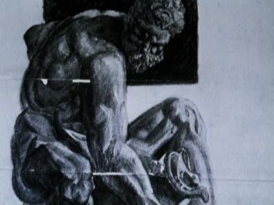 Sculpture is really a drawing that you fall over in the dark - The Line King: The Al Hirschfeld Story