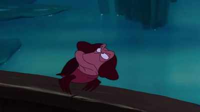 [Scuttle continues vocalizing] - The Little Mermaid Live!