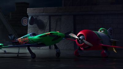 Se or Dusty has 10 times the engine you do - Planes
