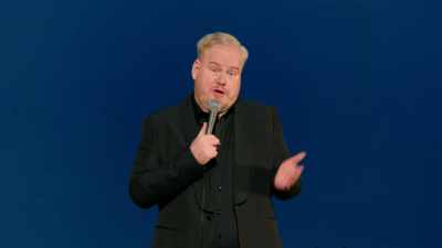 Se entrassem num avião,
olhassem à volta da cabina - Jim Gaffigan: Dark Pale