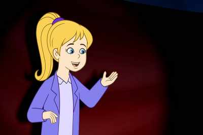 Sea levels went back down.
It stayed like that - The Magic School Bus Rides Again