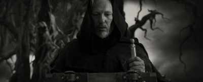 Sealed with a holy prayer. - Hellboy