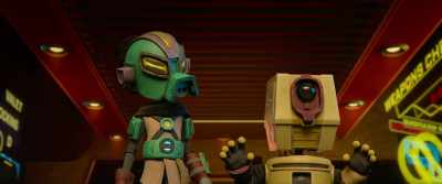 Sean, cool it. We need to blend in. - My Dad the Bounty Hunter