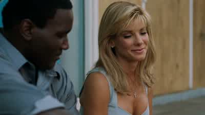 Sean and I have been talking andMichael if you're gonna accept a football scholarshipwe think it should be to TennesseeAnd I promise that I will be at every game cheering for youEvery game Every gameBut I will not wear that gaudy orange I will notIt is - The Blind Side