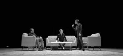[Sean] So, you know,
we're here because - SmartLess: On the Road