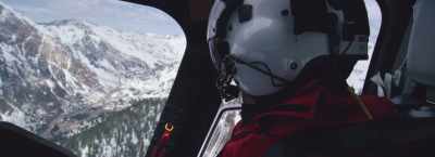 Search and Rescue to base.
Two minutes out before landing. - 6 Below: Miracle on the Mountain