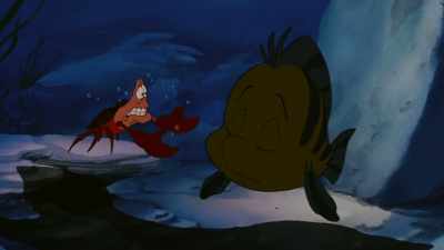 [Sebastian stammers] - The Little Mermaid Live!