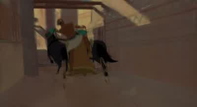 RAMESES Second born second placeMOSES Not for long - The Prince of Egypt