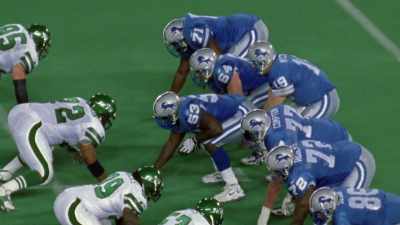 Second down and eight. - Bye Bye Barry