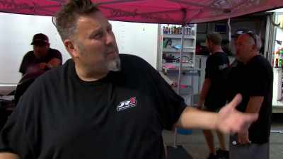 Second pair down is
favoring him in this situation. - Street Outlaws No Prep Kings Team Attack