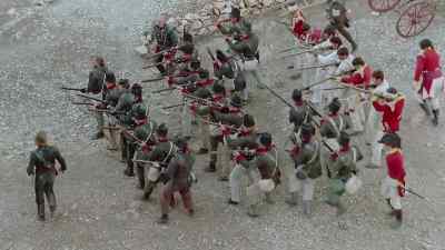 Second rank, form here. Form rank. - Sharpe's Siege