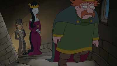 Second set of stairs, also fine. - Disenchantment