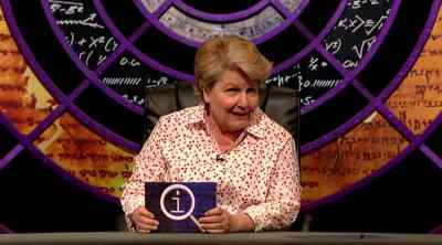 Second is the slight foolish,
with minus six, it's Alan! Second! - QI