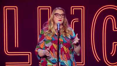Second time managed to make them
look a lot more like pancakes - Sarah Millican: Bobby Dazzler