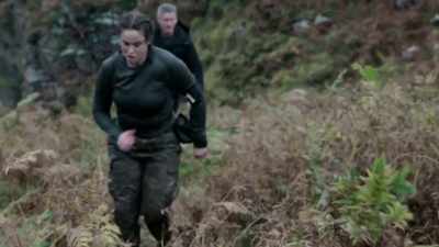 Second weakest recruit,
number 11 Vicky, - Celebrity SAS: Who Dares Wins