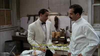 Secondo. It will be fine.
,
Go, eh? - Big Night