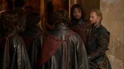 Secure the house. No
intrusions, no visitors. - The Musketeers