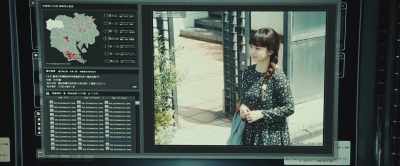 Security cameras picked her up
after No. 696 came to Ward 20. - Tokyo Ghoul