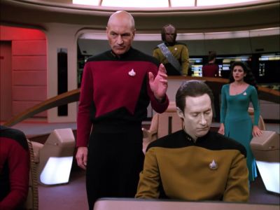 Security!
Code one emergency. Security! - Star Trek: The Next Generation