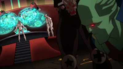 Security divisions
are being overrun. - Justice League: Warworld