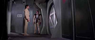 Security scan. One boarder.
Identity, Starfleet. Inactive. - Star Trek: The Motion Picture