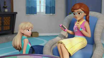 See? An explanation
for everything. Almost. - LEGO Friends: Girls on a Mission
