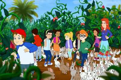 See, Arnold?
The class's ecosystem has survived. - The Magic School Bus Rides Again