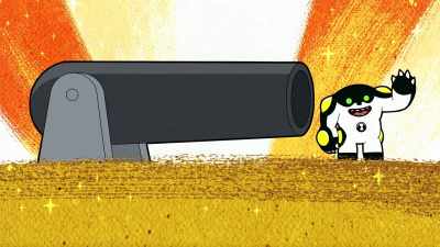See? First, you launch me
into space. - Ben 10 vs  the Universe: The Movie