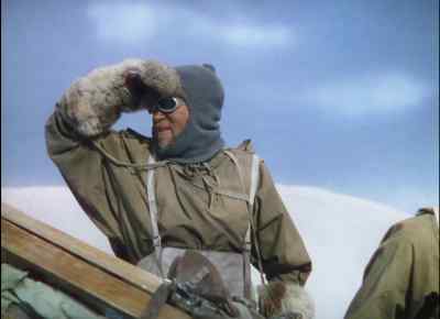 See your flag anywhere, Birdie? - Scott of the Antarctic