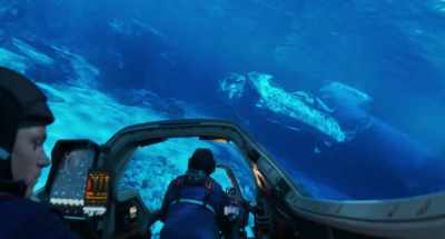 See, we go in from below - Avatar: The Way of Water