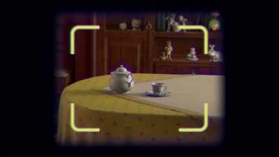 See.. He is drinking tea. - Spy Cat
