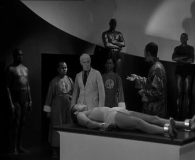 See that he is quite comfortable - The Mask of Fu Manchu