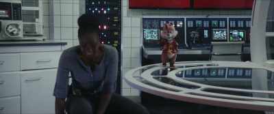 -See? He understood the clue.
-Of course, it was obvious. - Chip 'n Dale: Rescue Rangers