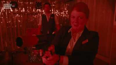 See, he's so funny. Aren't you, my love? - Death on the Tyne
