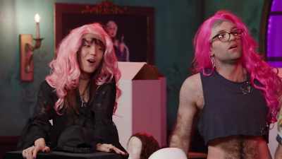 - See, I don't know how
I'm gonna do this challenge - The Boulet Brothers' Dragula: Titans