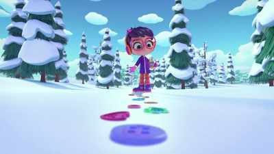 See?
If we keep dropping buttons, - Abby Hatcher