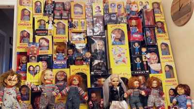 - See this is the
reason why going into - Living with Chucky