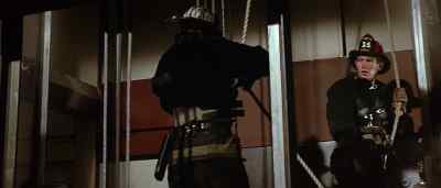 See? Just like we
taught you in training. - The Towering Inferno