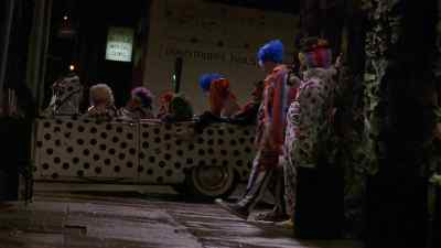 - See you later, buddy.
- Go home, Murray. - Shakes the Clown