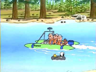 See you later, dummy. - Race for Your Life, Charlie Brown