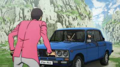 - See you later, Lupin.
- Hey! Hold up! - LUPIN THE 3rd vs. CAT'S EYE