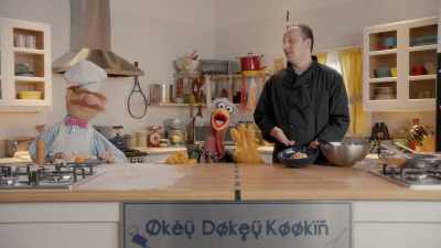 See you next time
on Okey Dokey Kookin. Ciao! - Muppets Now