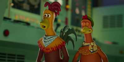 See you on the flip side, egghead.
[laughs] You get it? - Chicken Run: Dawn of the Nugget