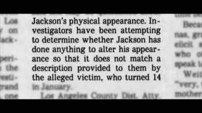 See, people need to know they never indicted Michael in '93 - Square One: Michael Jackson