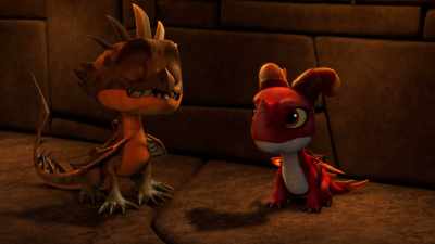 See? Sometimes leadership
is letting someone else lead. - Dragons: Rescue Riders: Hunt for the Golden Dragon